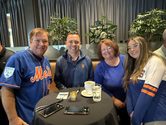 Picture of 2026 Mets at Cleveland