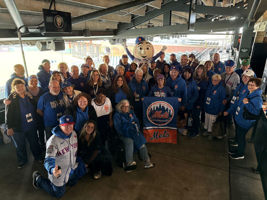 Picture of 2026 Mets at Cleveland